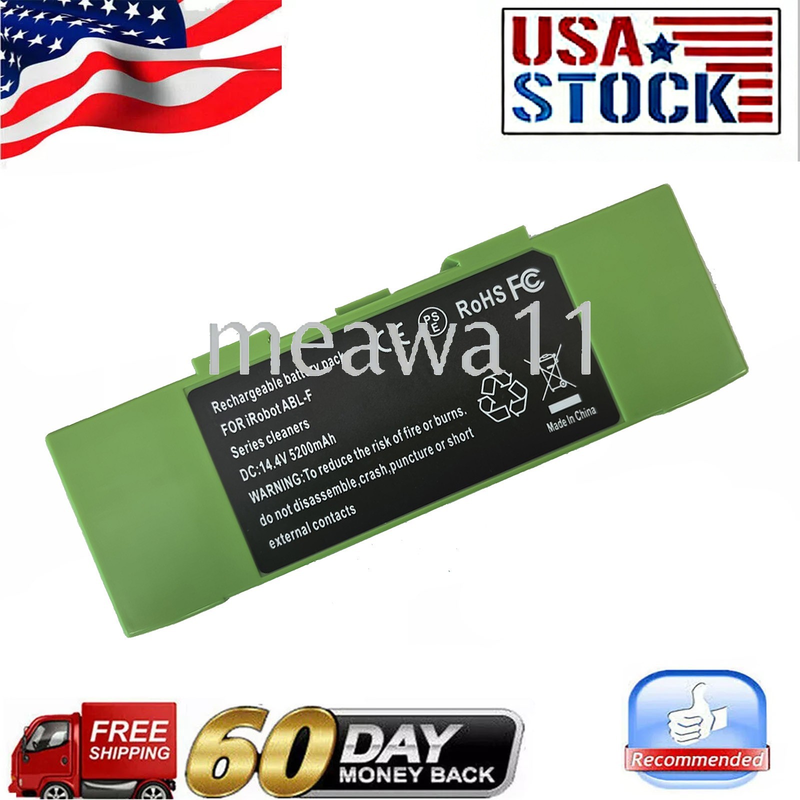 New Battery for iRobot Roomba J5+ J6+ J7+ J8+ i8+ i7+ i6 i4 i3 i2 i1+ ABL-F gallery