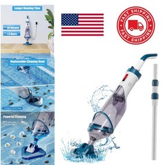 Durable Pool Cleaner with Plastic Construction 28 Inch Length for Versatility