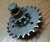 Vintage MTD Snow Flite 5HP Snowblower 22 & 10 Tooth Jackshaft Sprocket OBSOLETE gallery
