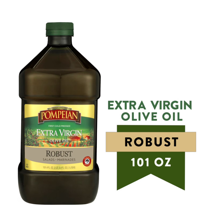 Pompeian Robust Extra Virgin Olive Oil - 101 fl oz gallery