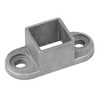20 Pack Square Post Flange Base Fits 1" X 1" Sqaure Tube, Aluminum Wall Mount Ra gallery