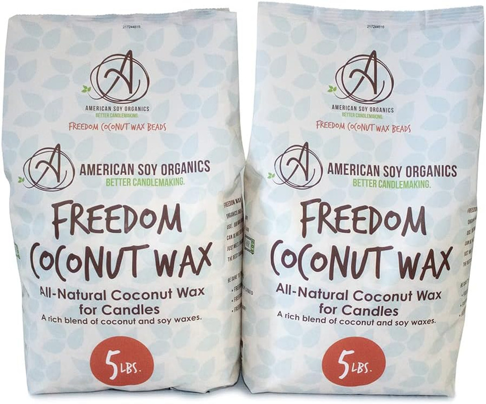 Freedom Coconut Soy Wax Beads for Candle Making - Natural Candle Making Supplies gallery