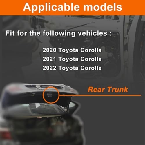 Tailgate Lock Actuator Compatible with 2020 2021 2022 Corolla Rear Trunk Deck gallery