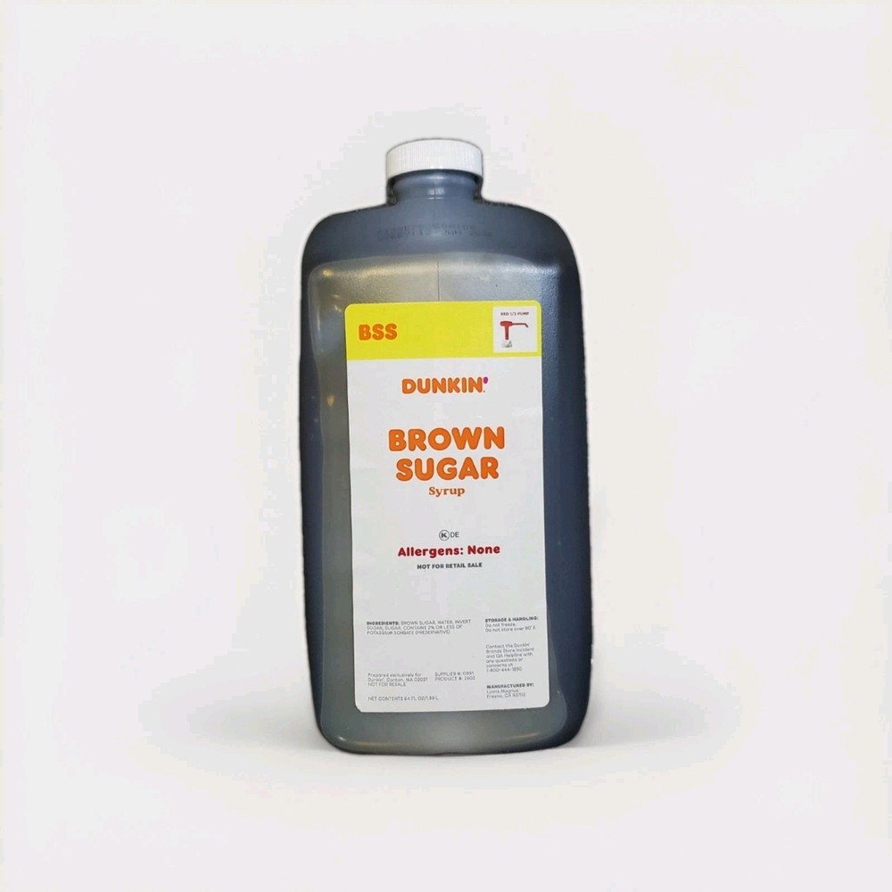 Dunkin Brown sugar Syrup