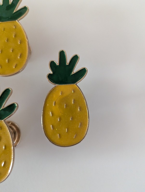 Pineapple Shaped Metal Drawer Knobs Set of 9 gallery