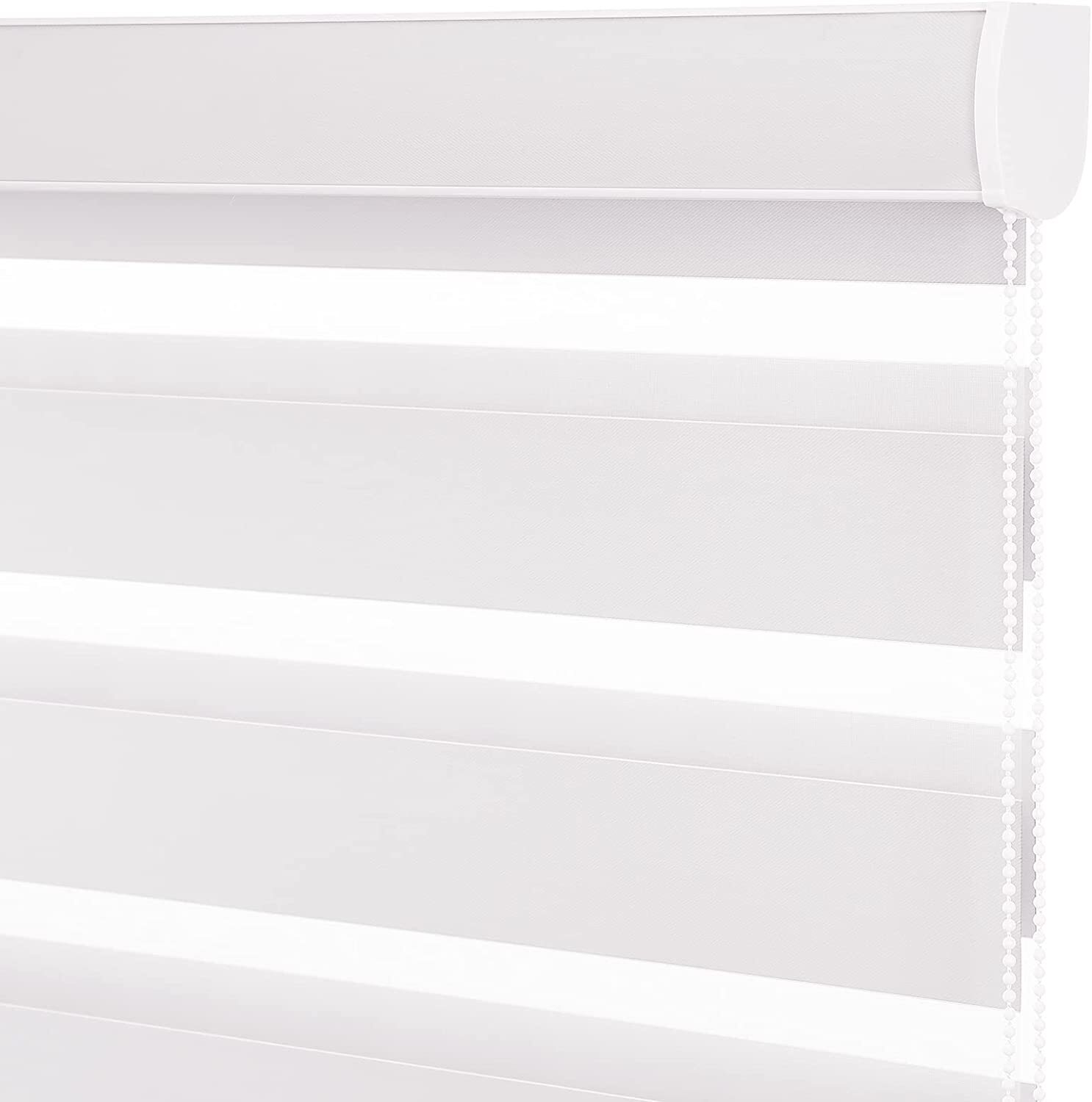 CUSTOM CUT Zebra Dual Day and Night Roller Blinds Horizontal Window Shade Blind gallery