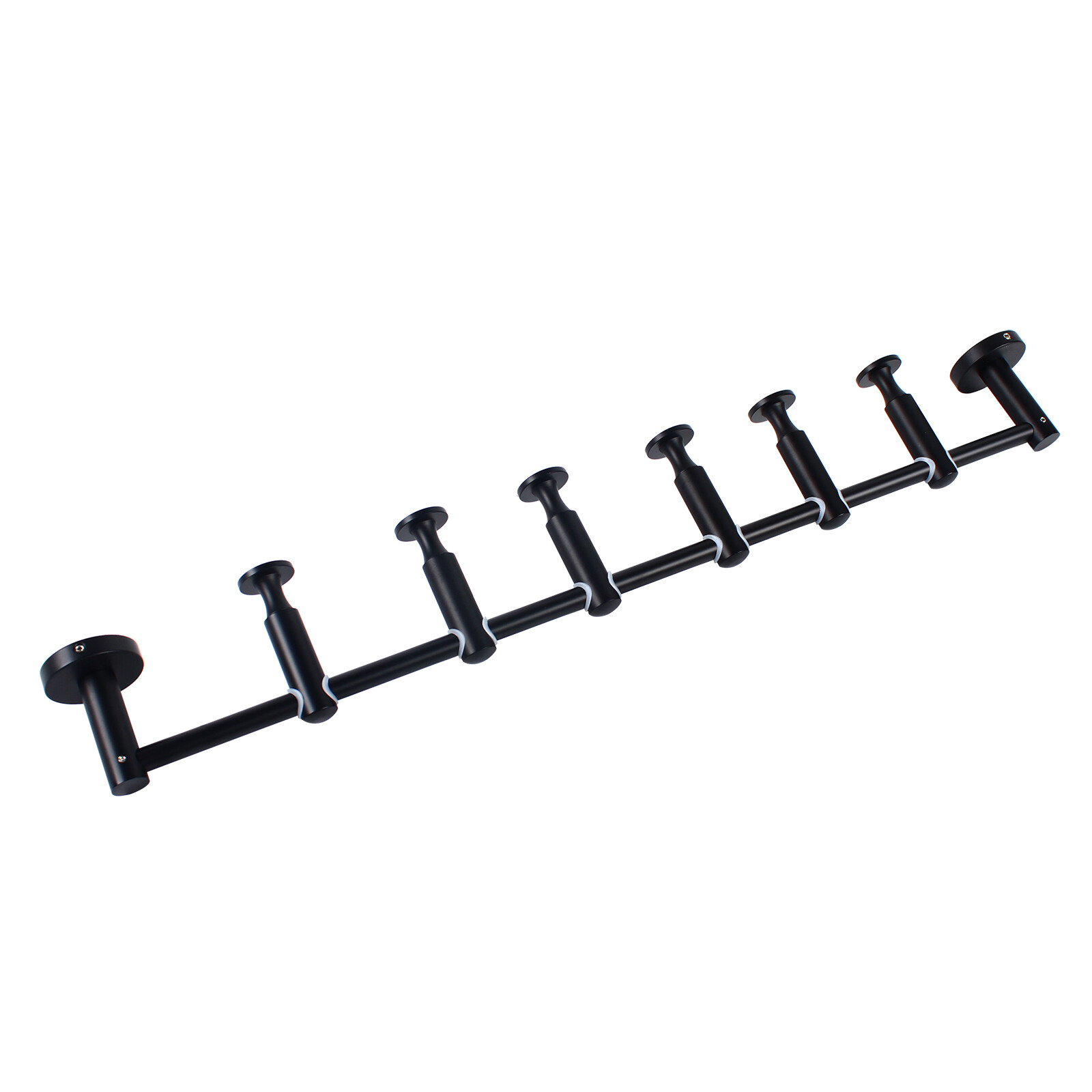 Wall Mounted Coat Rack Anti-oxidant Clothes Rack Coat Hat Rack With 6 Hooks gallery