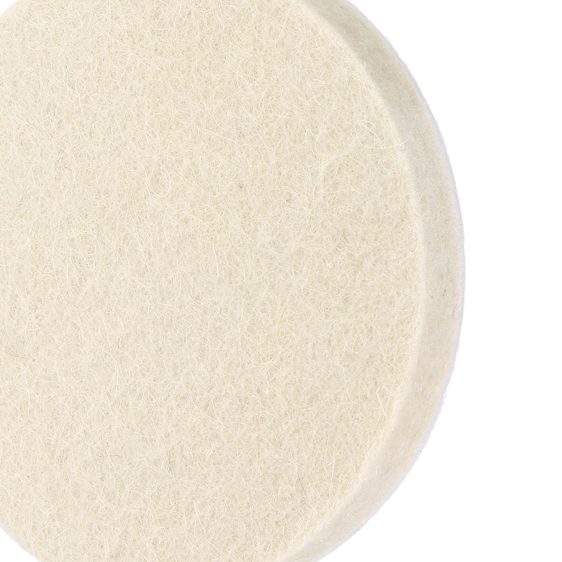 3-Inch Wool Polishing Pad Hook and Loop Buffing Wheel 12Pcs gallery