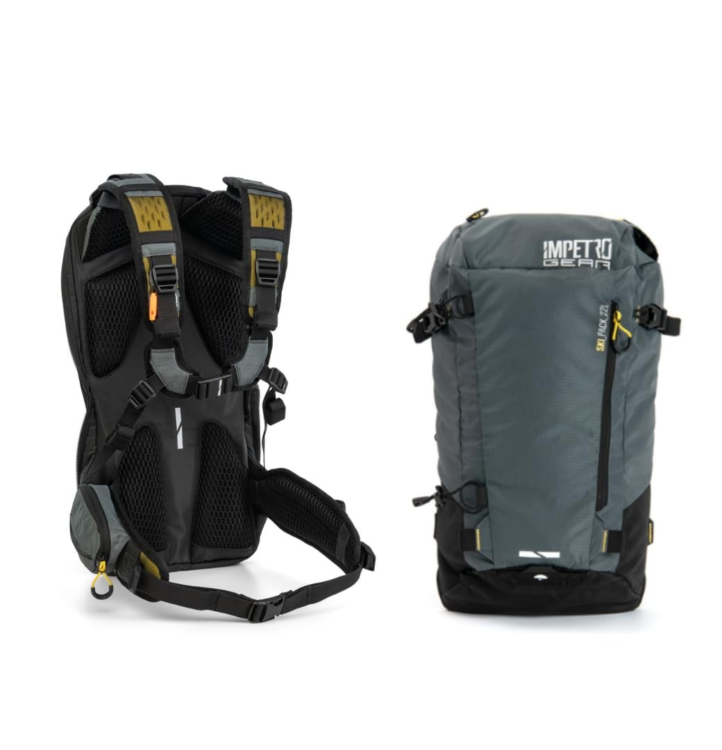 Ski Backpack for Men - Lightweight Multi Pocket Snowboard Backpack - Water Re...