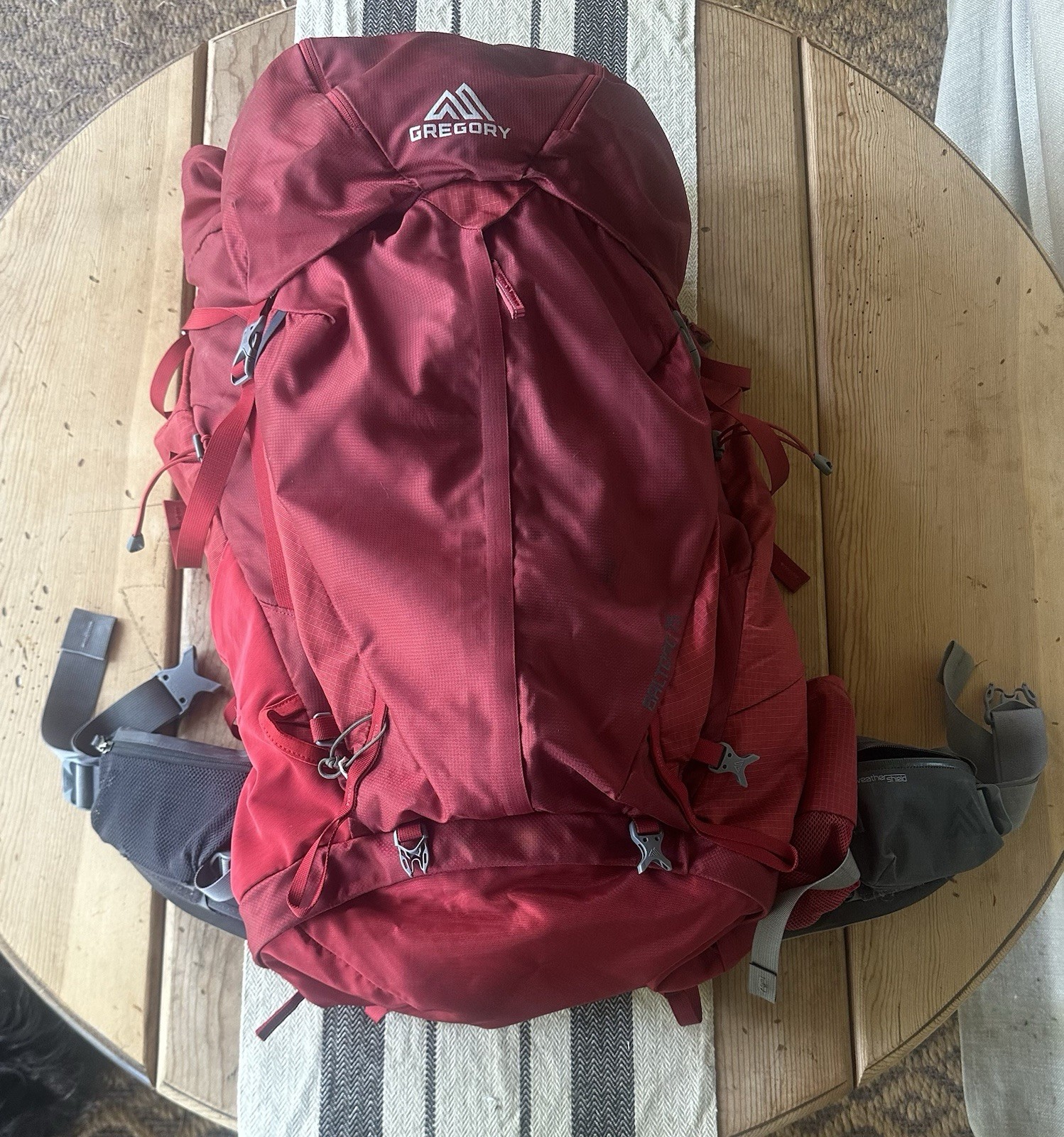 Gregory Baltoro 75L Pro Backpack Hiking Red Trekking Performance Durable