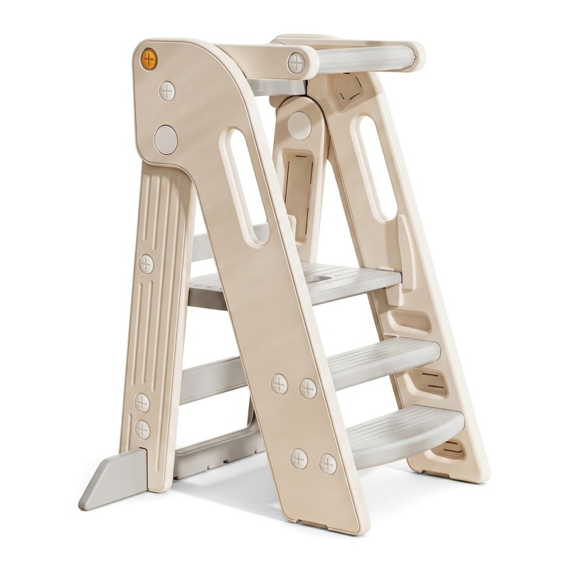 Foldable Toddler Tower Kitchen Step Stool for Kids gallery