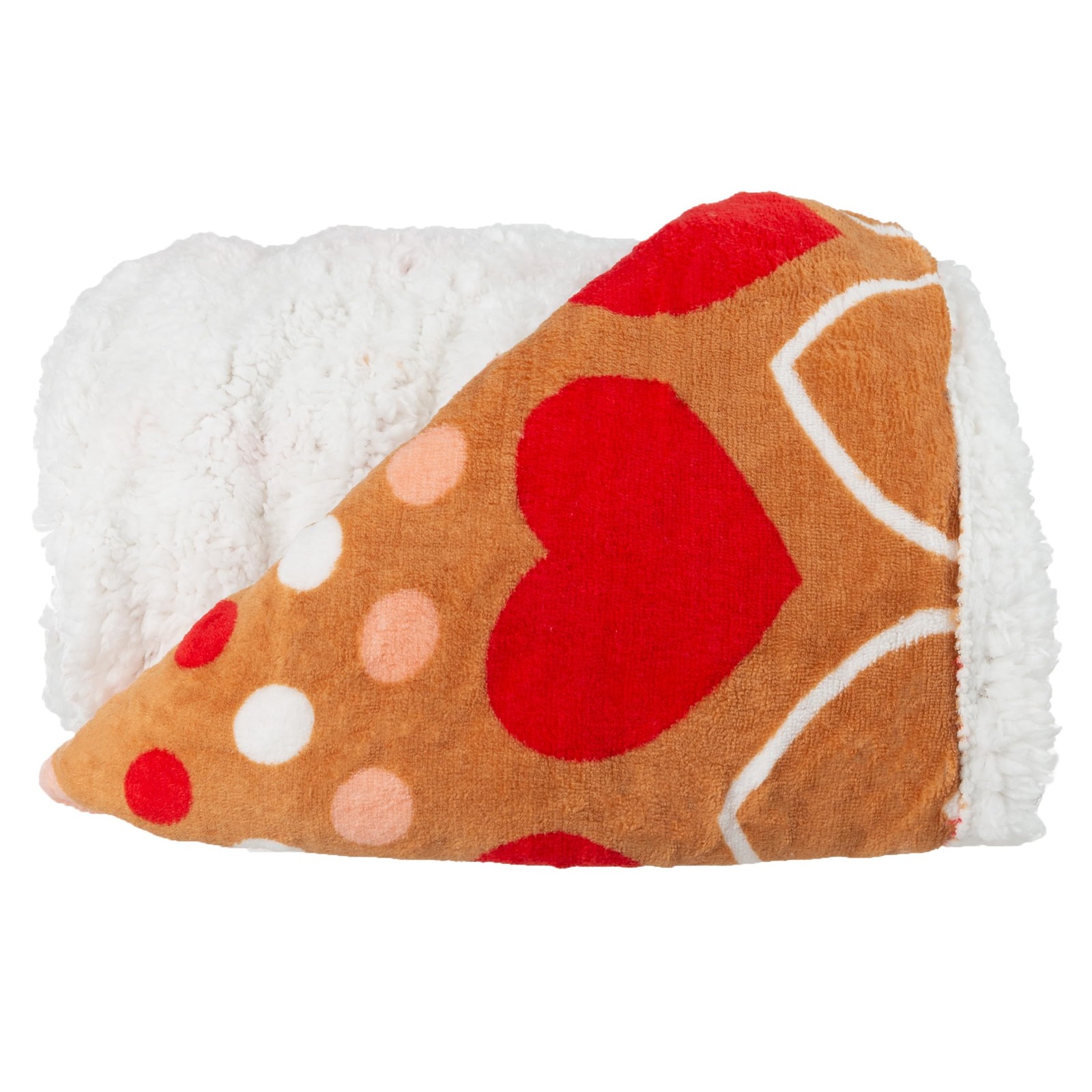 Lavish Home Reversible Fleece Blanket - 50-Inch X 60-Inch Machine-Washable gallery