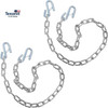 48" Trailer Safety Chain with Dual 17/32" S-Hooks, 7,000 Lbs Capacity Grade-30 G gallery