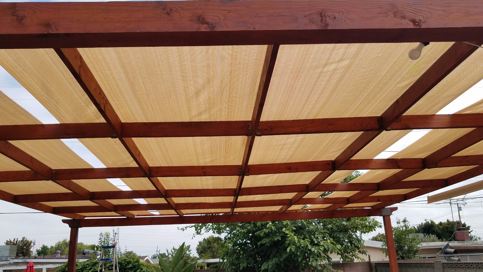 Shade Cloth 200GSM 90% UV Block Raw-Cut HDPE Mesh Shade Roll Canopy Shade Cover gallery