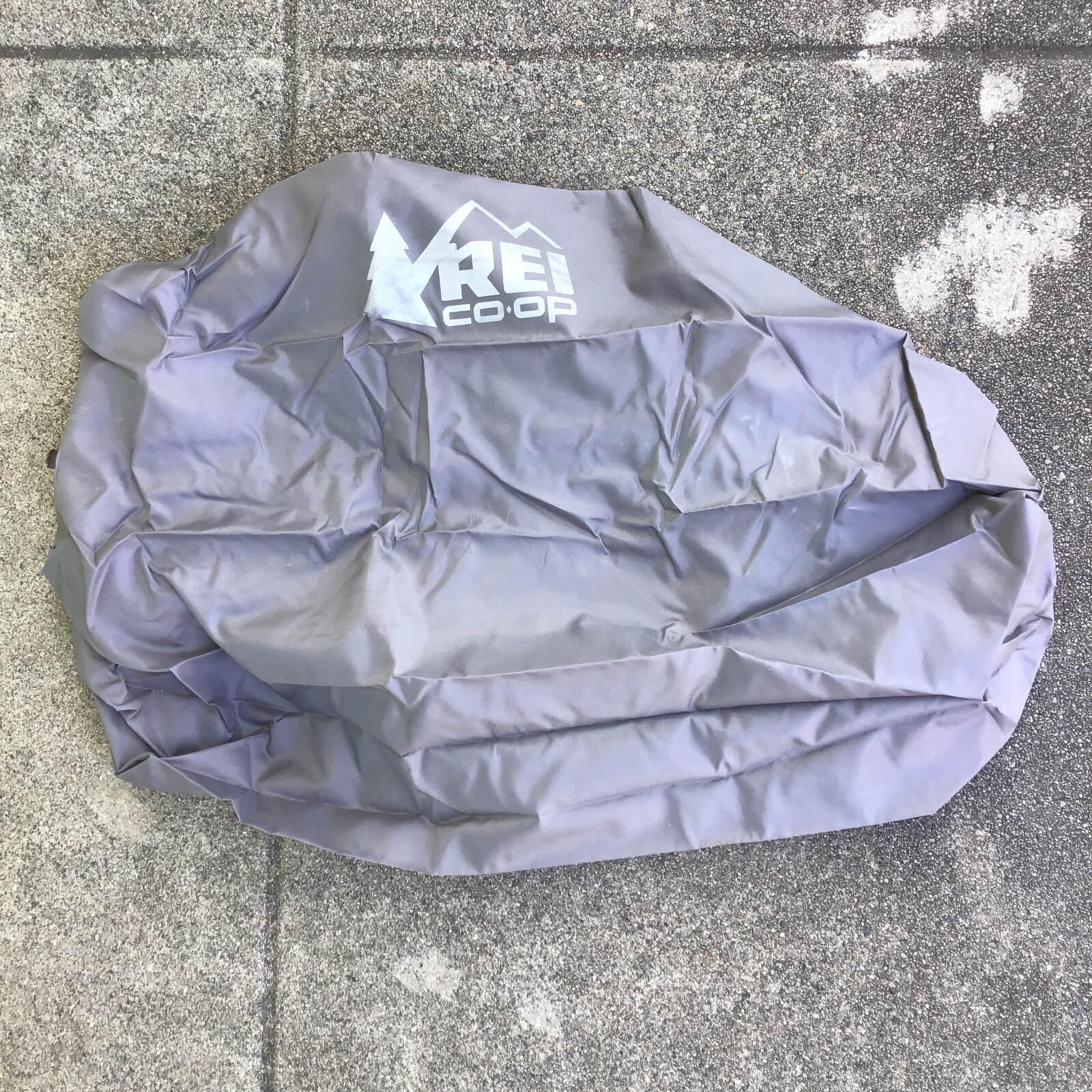 REI Co-op Back Pack Rain Cover Gray