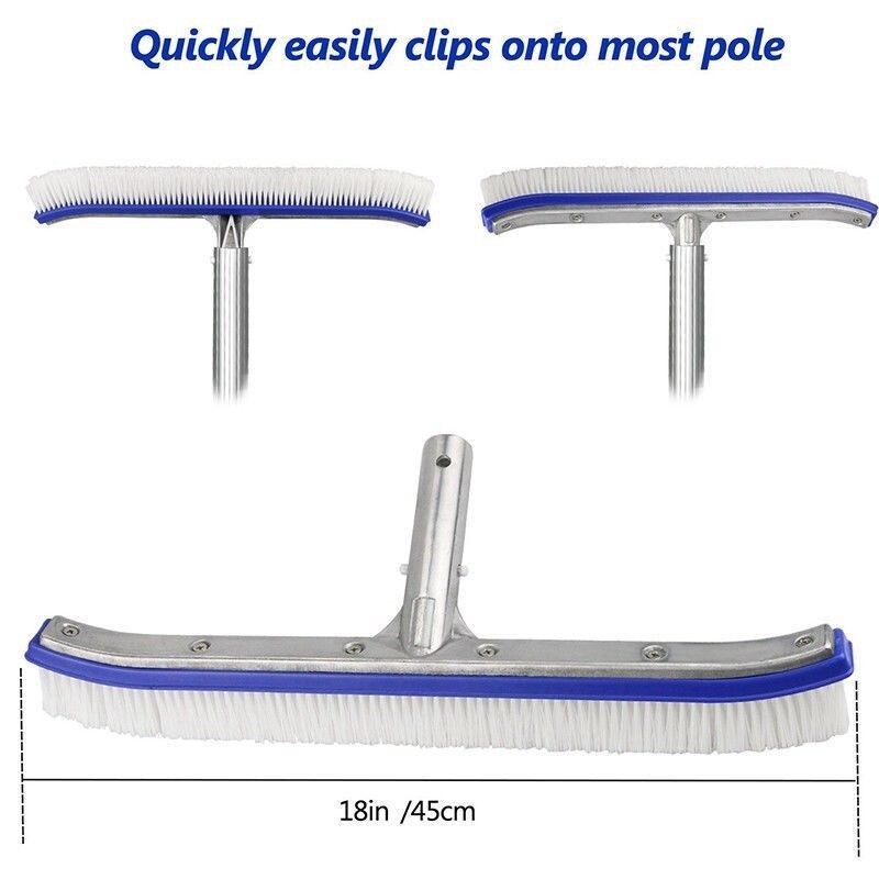 Swimming Pool Brush Durable Pool Floor Cleaning Tool Pool Broom Algae Remover gallery