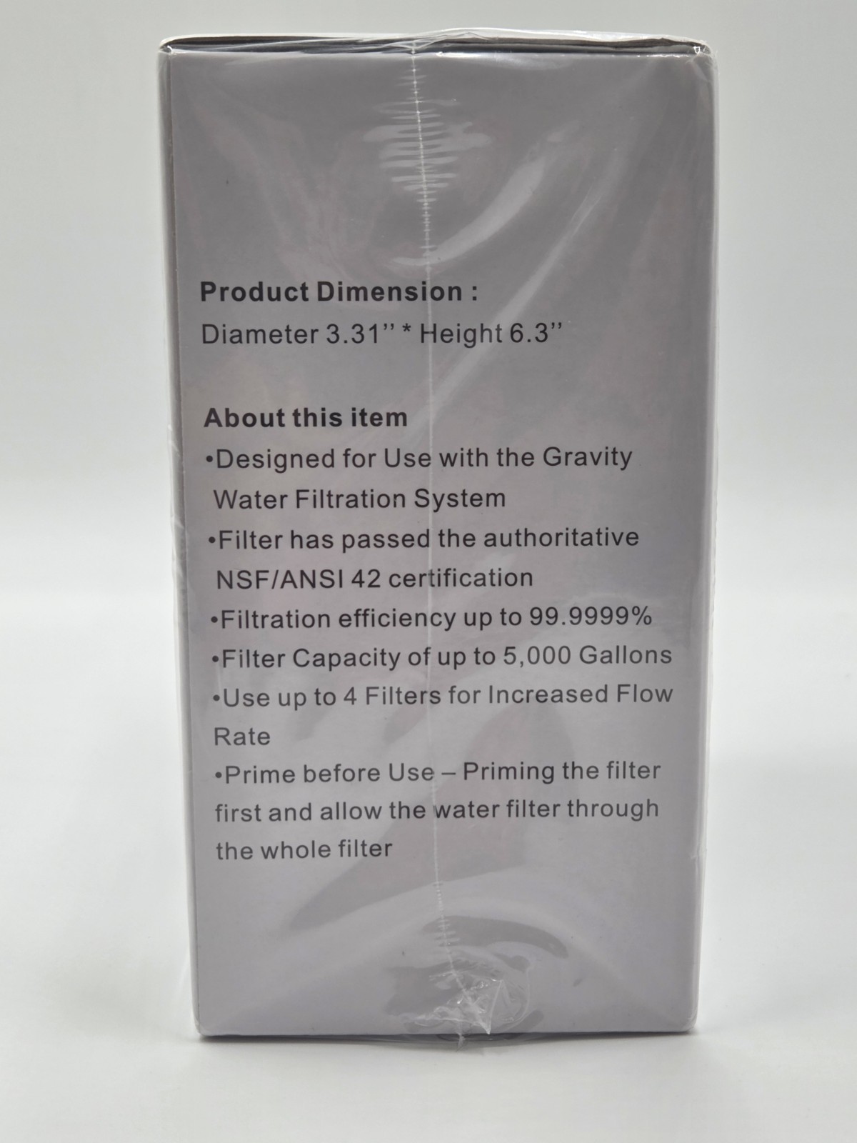 2387 Pro Water Filter for Alexapure Gravity System NSF Certified 2 Pack 5000 Gal gallery