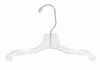 Children's Clear Plastic Dress Hanger 12" (pack of 50) gallery