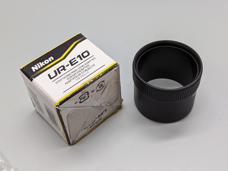 NIKON UR-E10 Step-Down Ring* lens adaptor F*S gallery