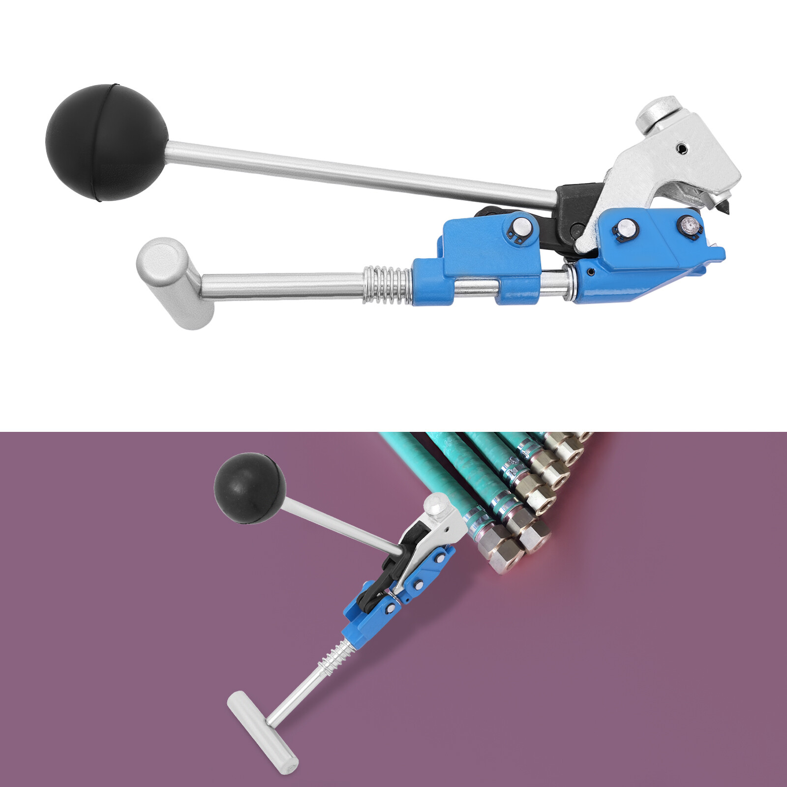 Hand Punch Clamp Tool, Alloy Steel Punch Clamp Tool, Hose Clamp Banding Tool gallery