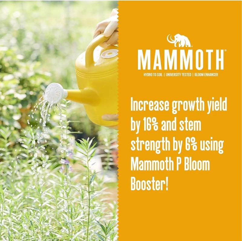 Mammoth P Bloom Booster | Organic Microbial Inoculant | 16% Increase Yields 15mL gallery