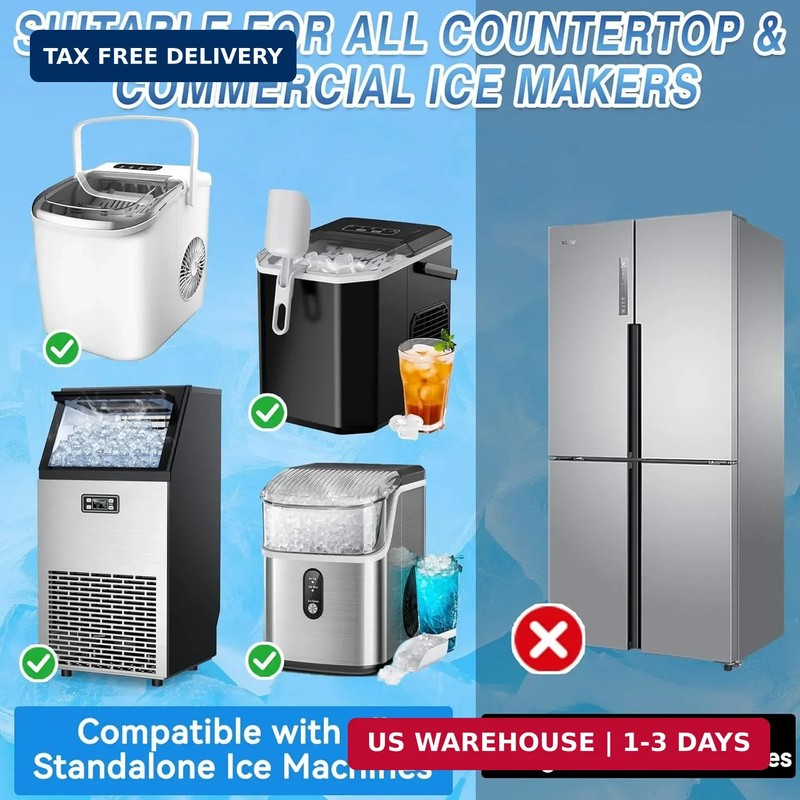 Ice Machine Cleaner Tablets Descaler 36 Pack, Countertop Ice Maker Cleaner Table gallery