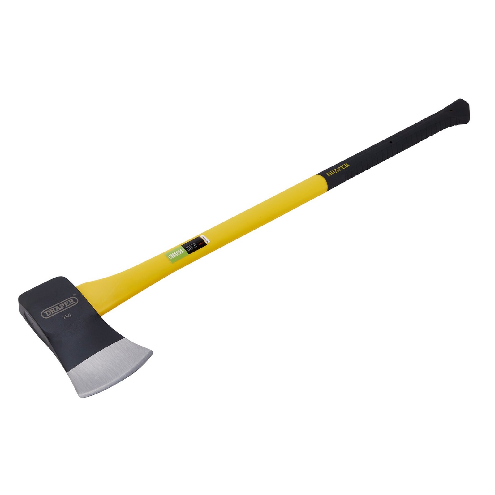 Draper Felling Axe with Fibreglass Shaft 2kg Length 860mm 09943 gallery