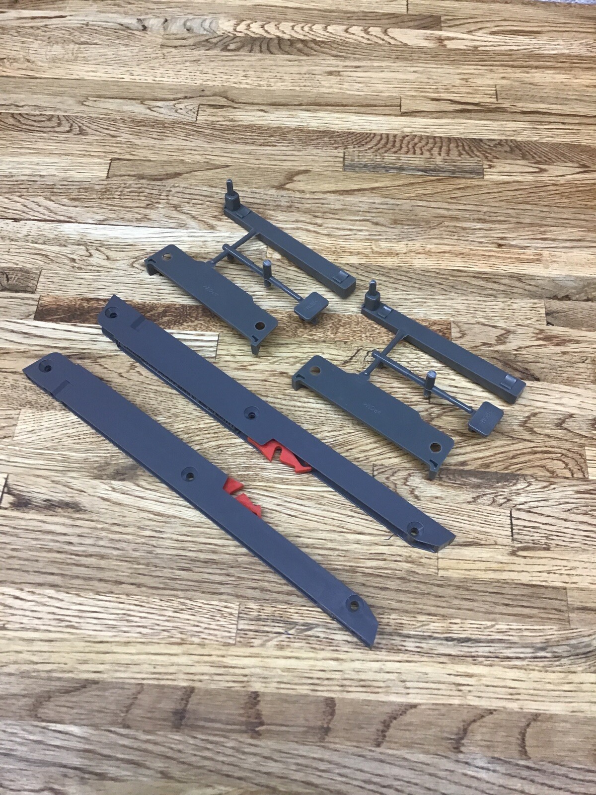 (1) Pair Indaux Indamatic Universal Soft Close Drawer Slide Add On New Q-2 gallery
