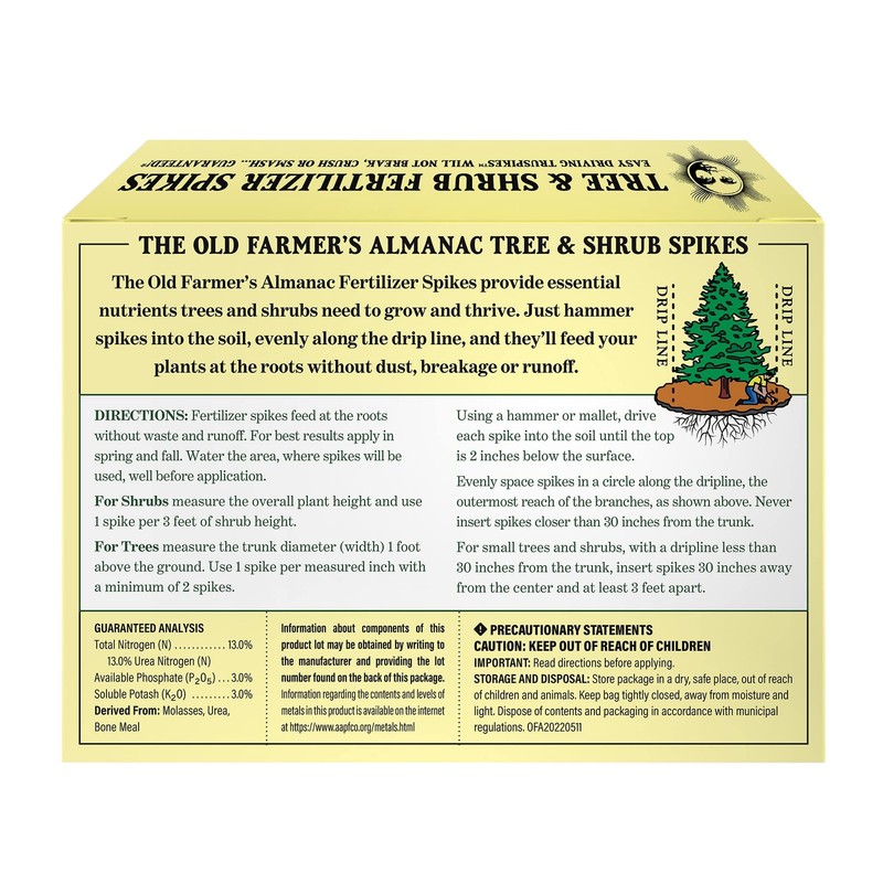 Tree & Shrub Fertilizer Spikes - 24 Count, 6 Lbs for Healthy Growth gallery