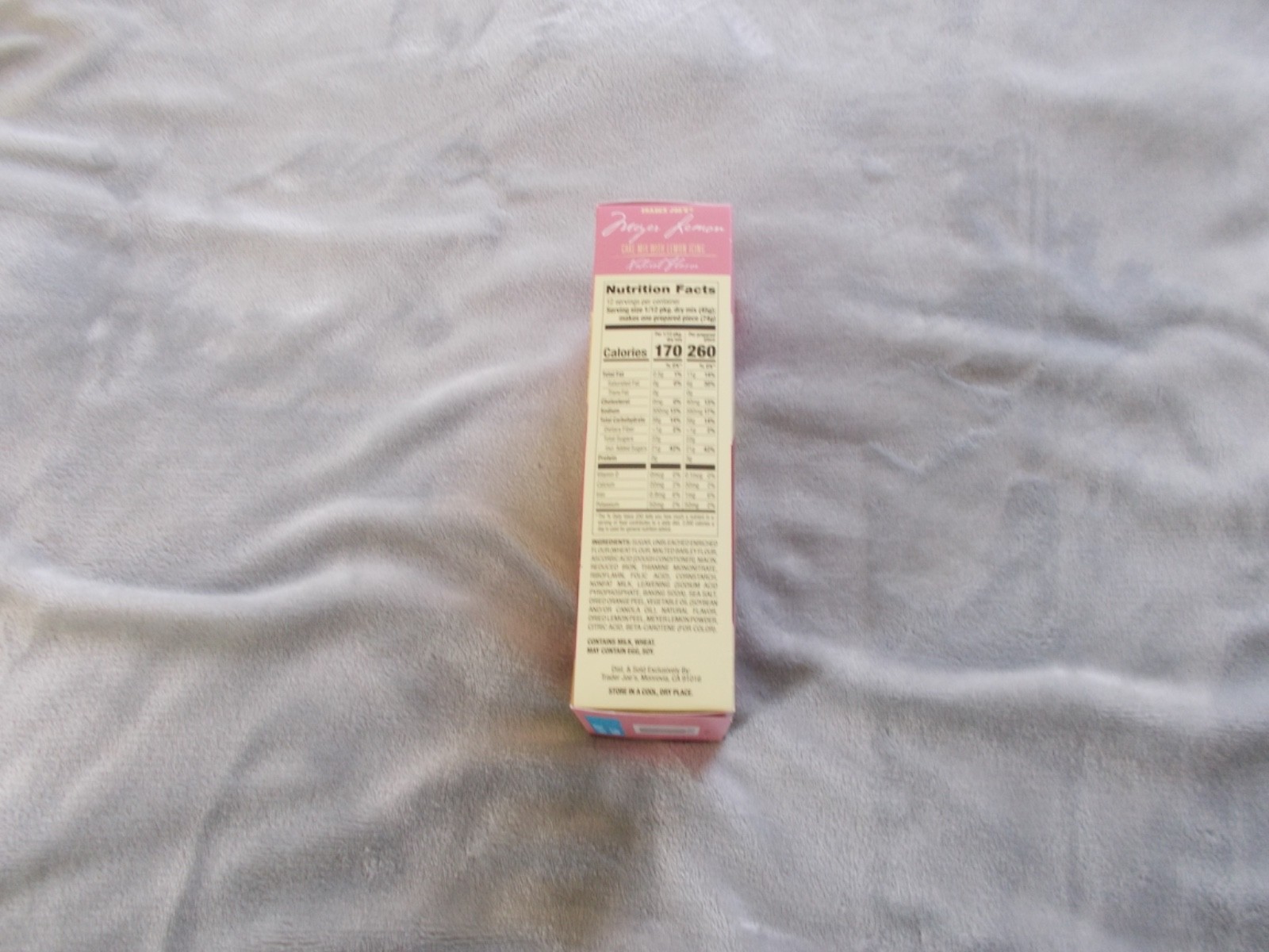 Trader Joe’s Meyer Lemon Cake Mix with Lemon Icing 19 oz. Best by 9/4/27 gallery
