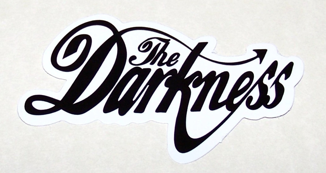 THE DARKNESS - Logo Die Cut Sticker Decal Music Rock Band Metal The Darkness gallery