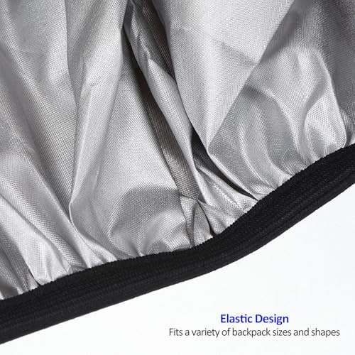 2 Pack Backpack Rain Cover - Waterproof Lightweight Cover, Apply to  5