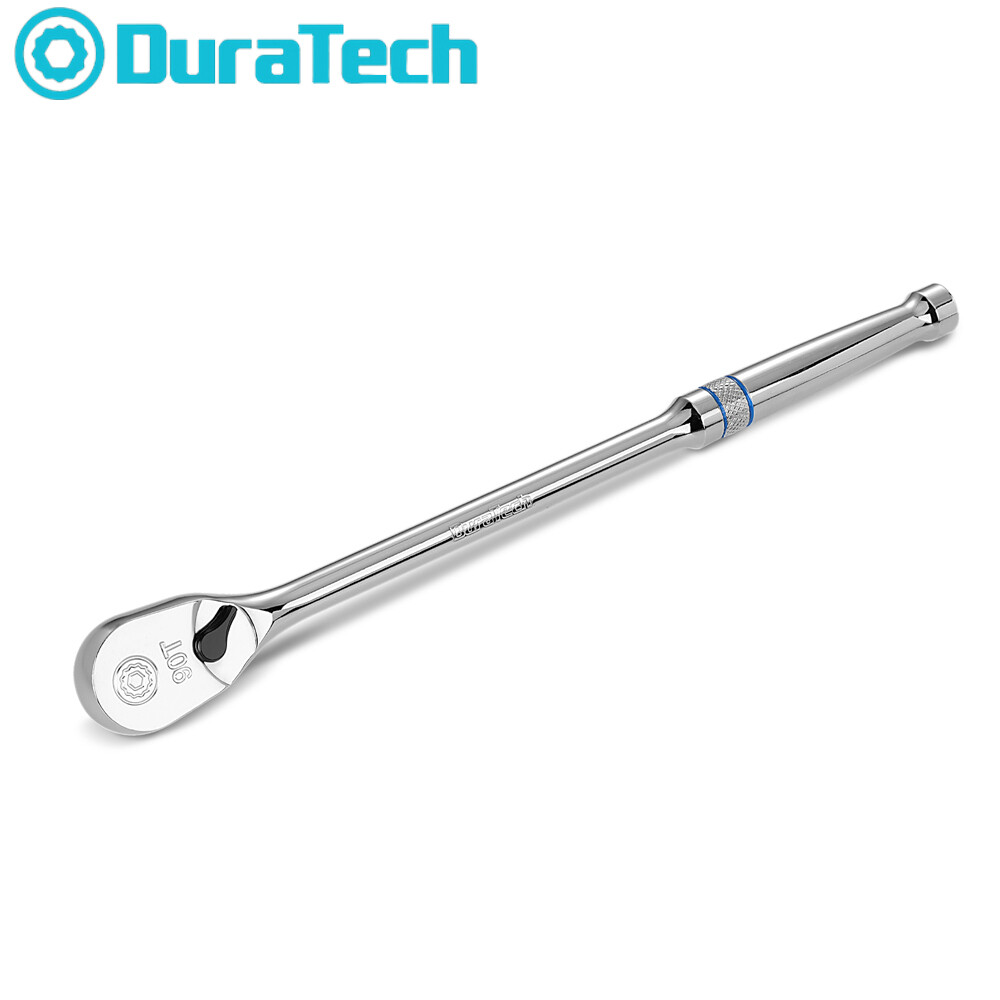 DURATECH 3/8" Drive Ratchet Handle 90-Tooth Ratchet Wrench 12" Extra Long Handle gallery
