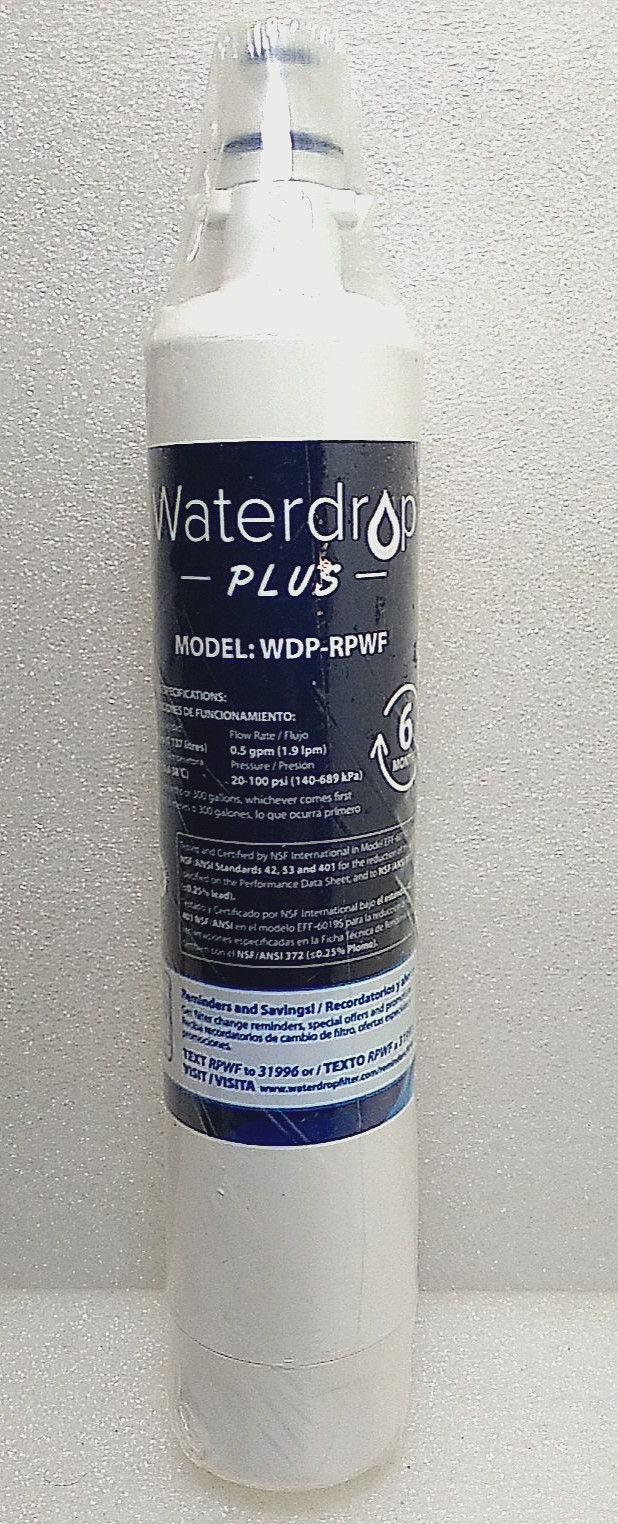 Waterdrop Plus ~Model: WDP-RPWF ~Refrigerator Water Filter gallery