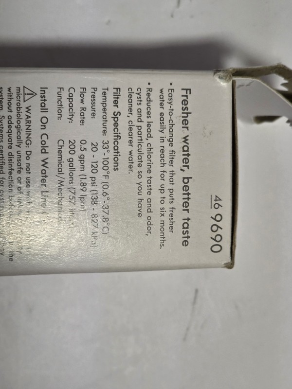 Kenmore 9990 Water Filter For Aqua Optima Evolve - White gallery
