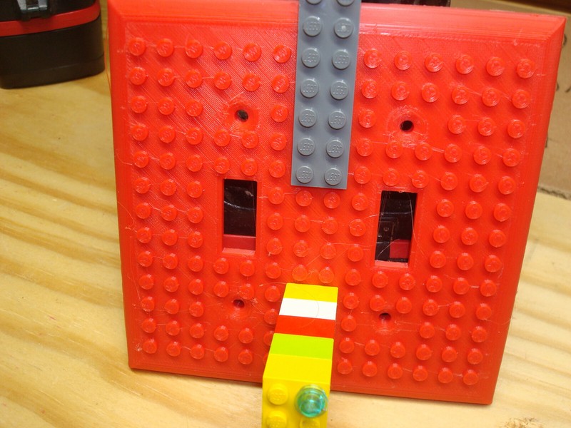 Light Switch Cover,Works COMPATIBLE with LEGO bricks, Wall Plate,toggle & rocker gallery
