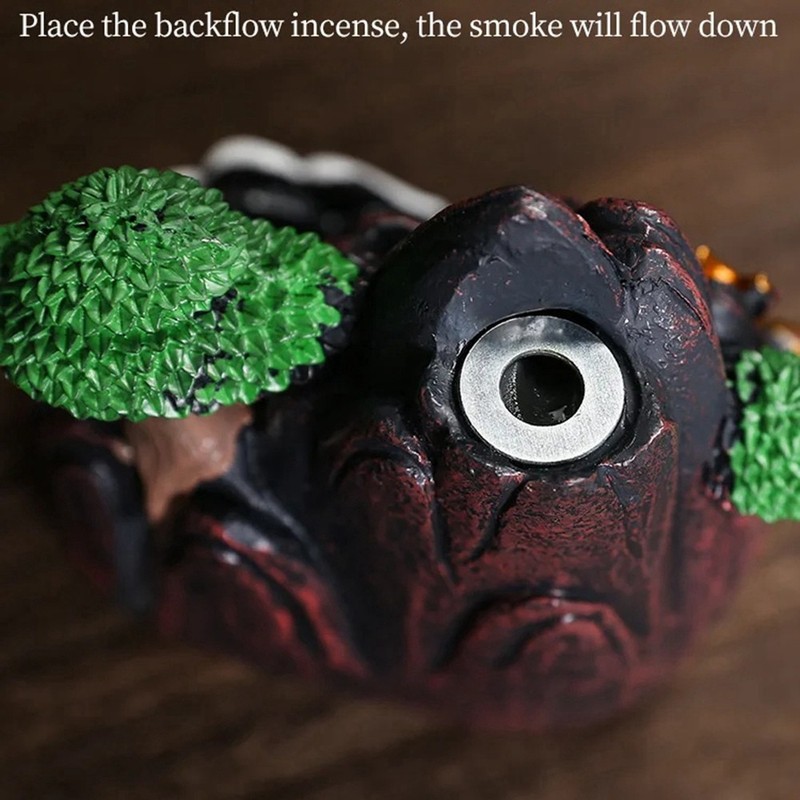 High Mountain Flowing Waterfall Backflow Incense Burner Home Fragrance9970 gallery