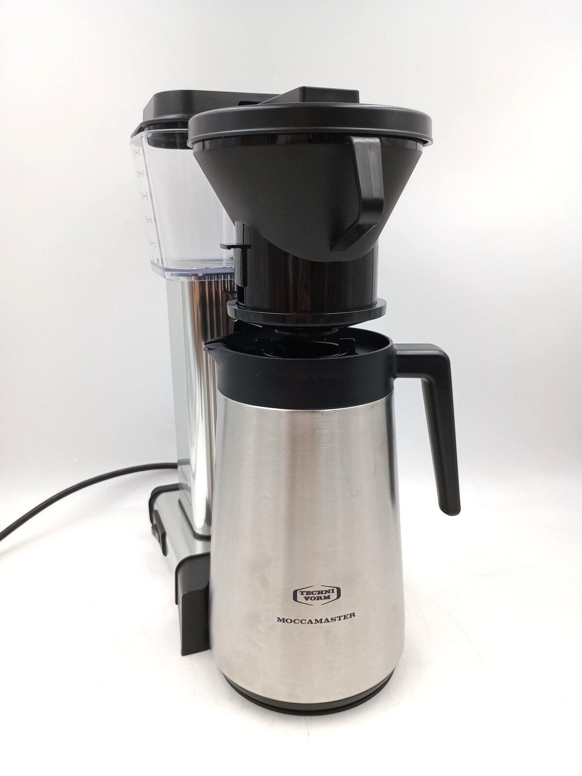 USED - Moccamaster KBT Adjust Drip-Stop Coffee Maker (40 oz) | Polished Silver gallery