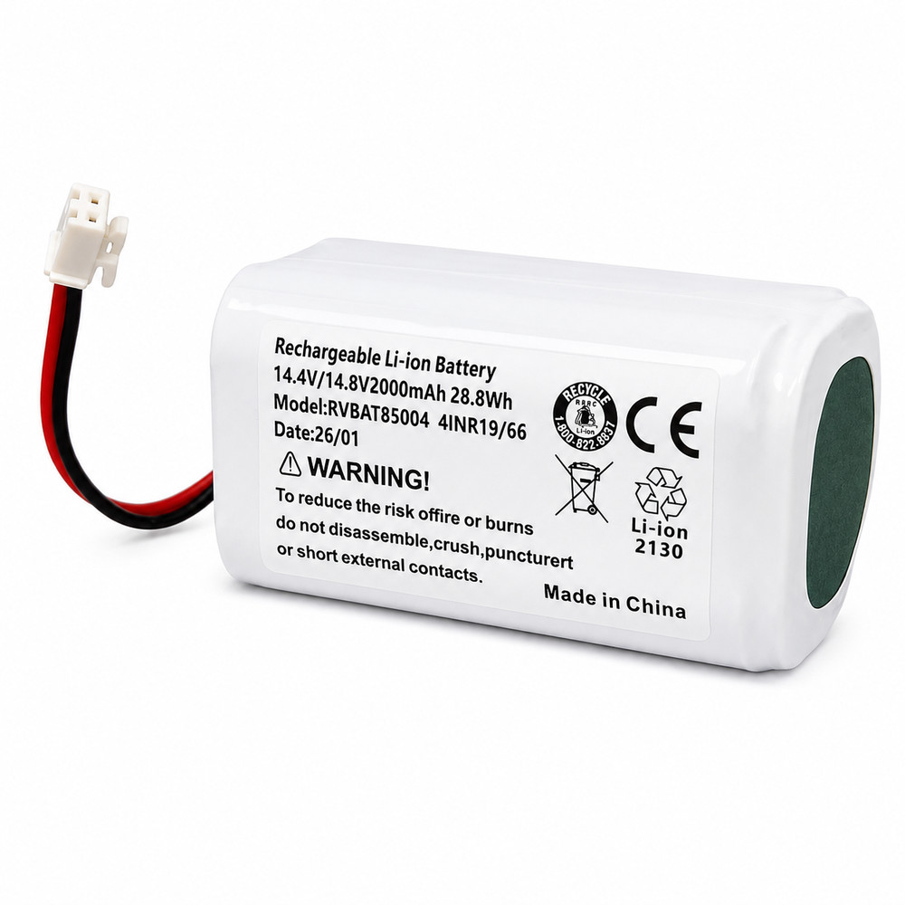 Replacement RVBAT85004 14.4V 2000mAh Li-Ion Battery for Shark Robot Vacuum