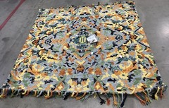BLUE MULTI 6′-0″ x 6′-0″ Missing Thread Rug Reduced Price 1172684319 BLM452A-6SQ