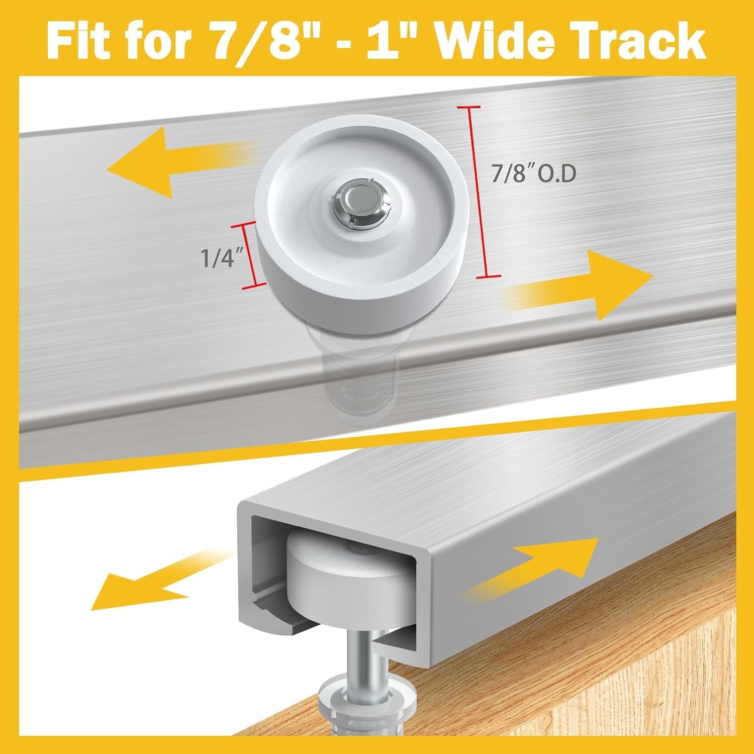 Bifold Door Hardware Kit Top Bottom Brackets gallery