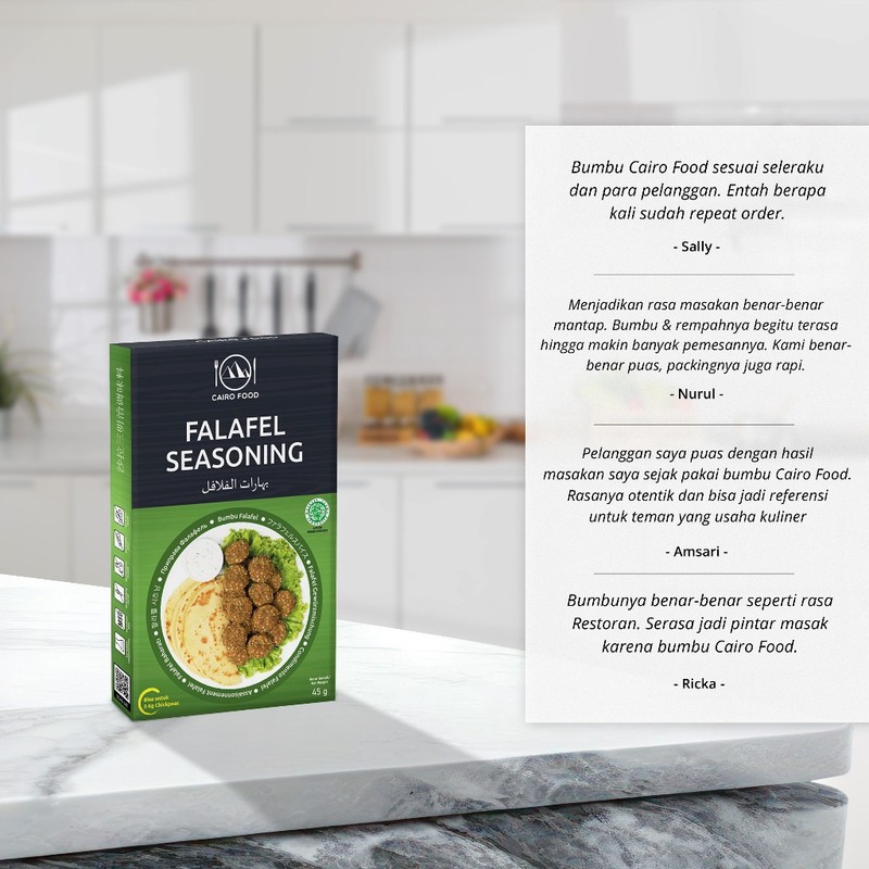 Falafel Seasoning Spice Blend No MSG Sweet Heat Swicy Street Flavors Global gallery