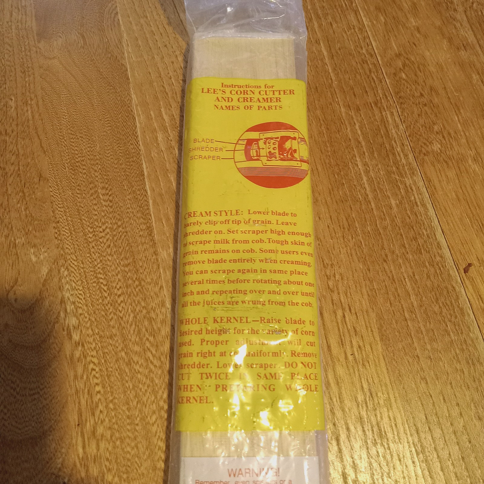 Vintage ORIGINAL LEE’S CORN CUTTER &CREAMER~NEW IN PKG~Stainless Steel gallery