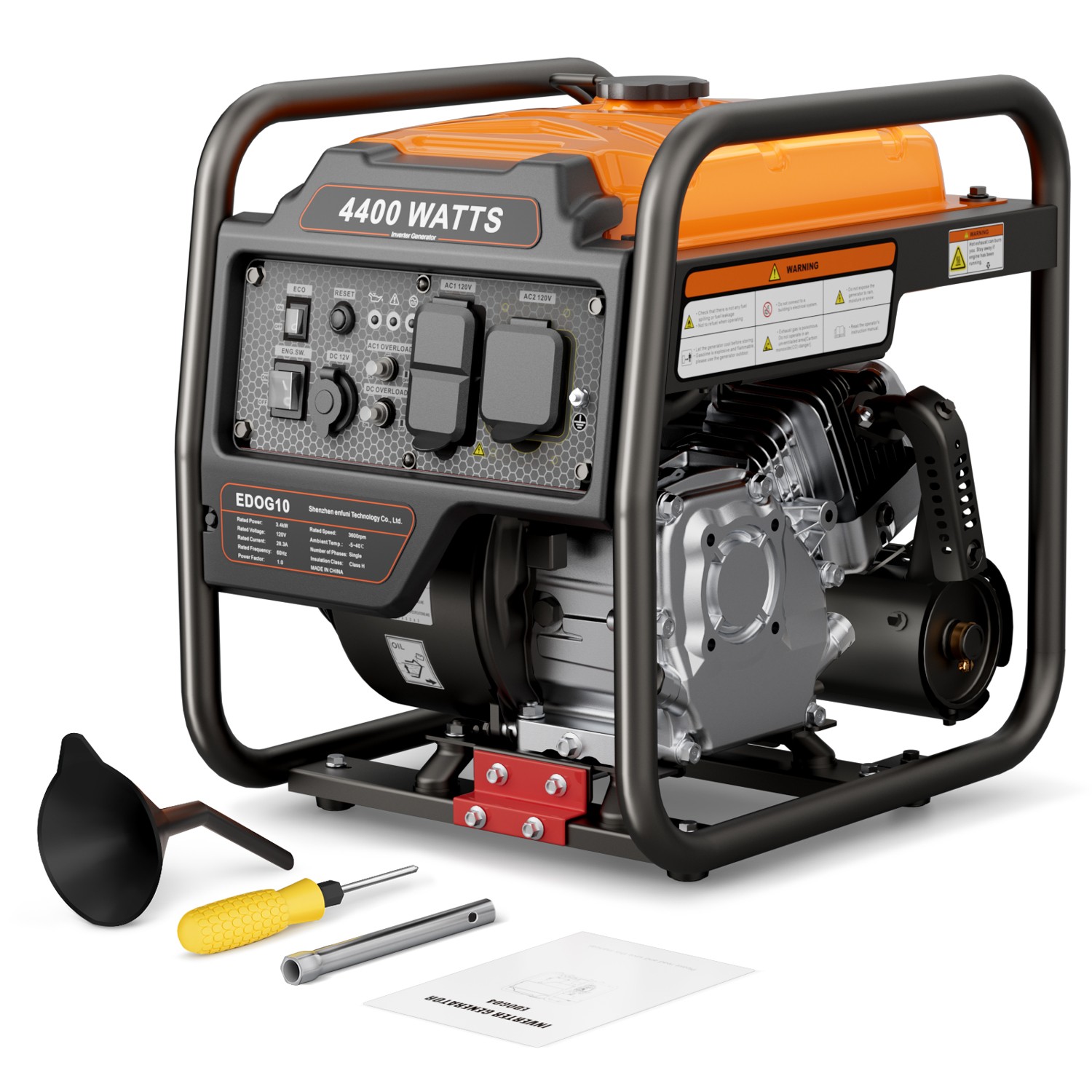 Efurden 4400W Inverter Generator Portable Gas Powered Generator for Home Backup gallery