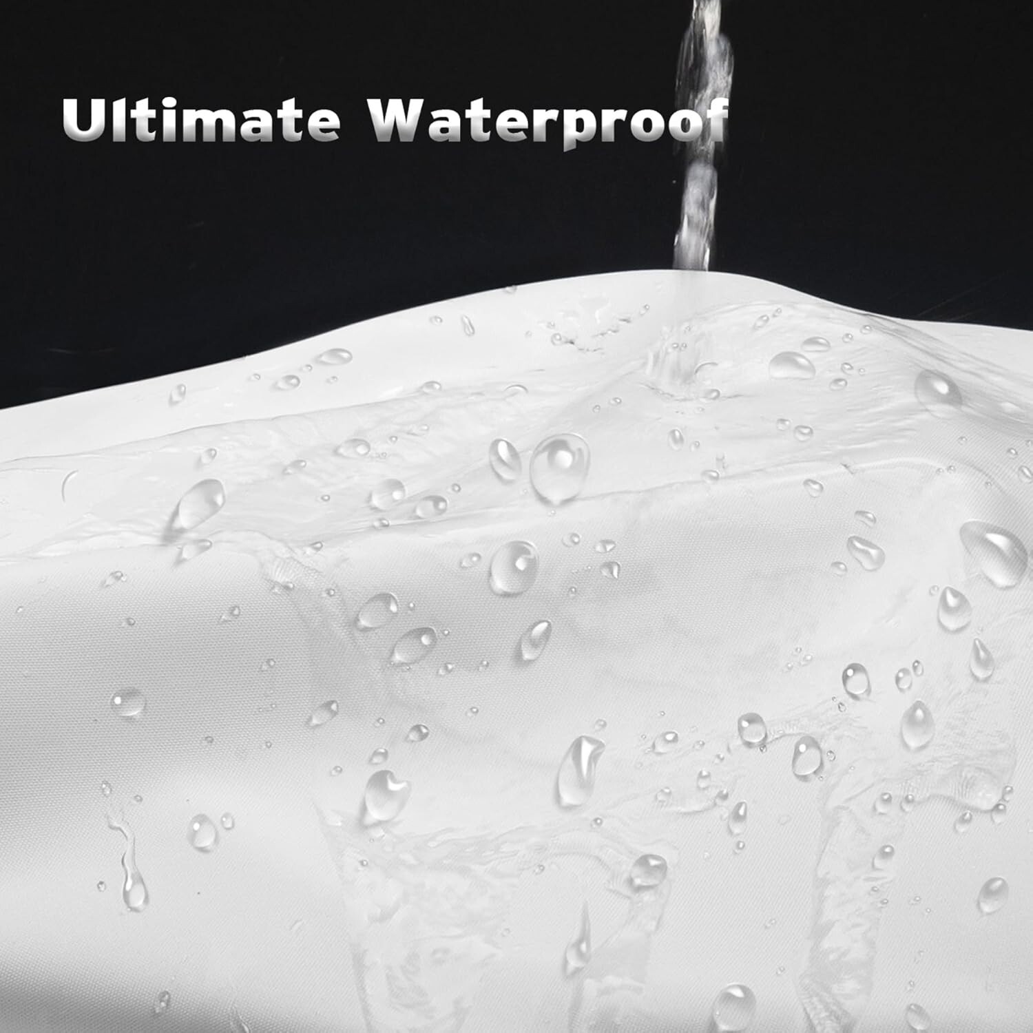 Small Stall Shower Curtain Liner Washable, 36 x 72 Inches, White Fabric Stall gallery