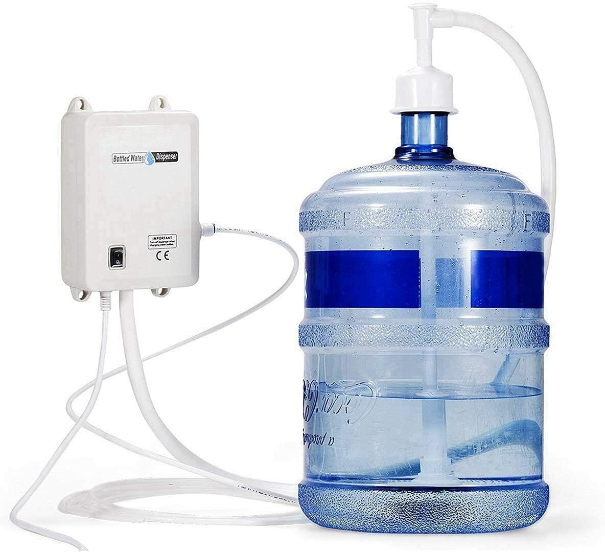 TDRFORCE Portable Bottled Water Dispenser Filter Purifier Pump System 1GPM 40PSI gallery