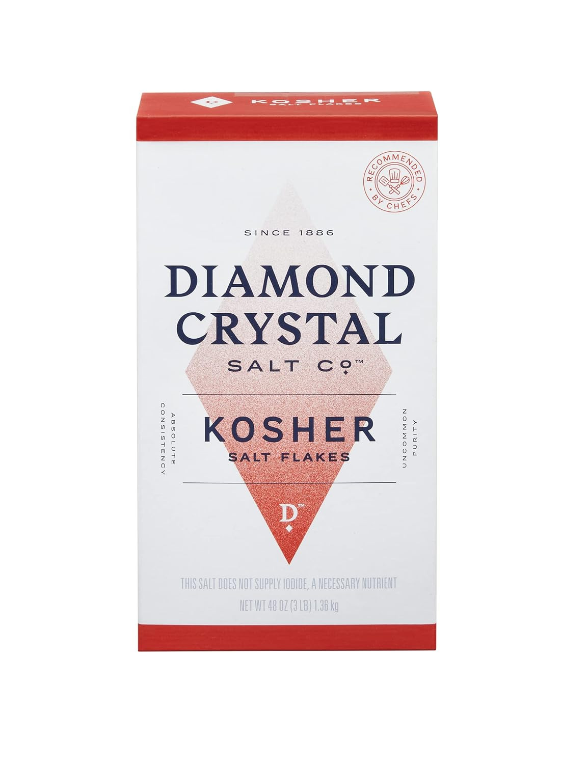 Kosher Salt – Full Flavor, No Additives - Pure and Natural since 1886-3 Pound (N gallery