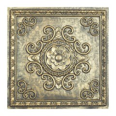 Art ceiling tile Embossed wall panel for Restaurant PL08 ancient gold 10pcs