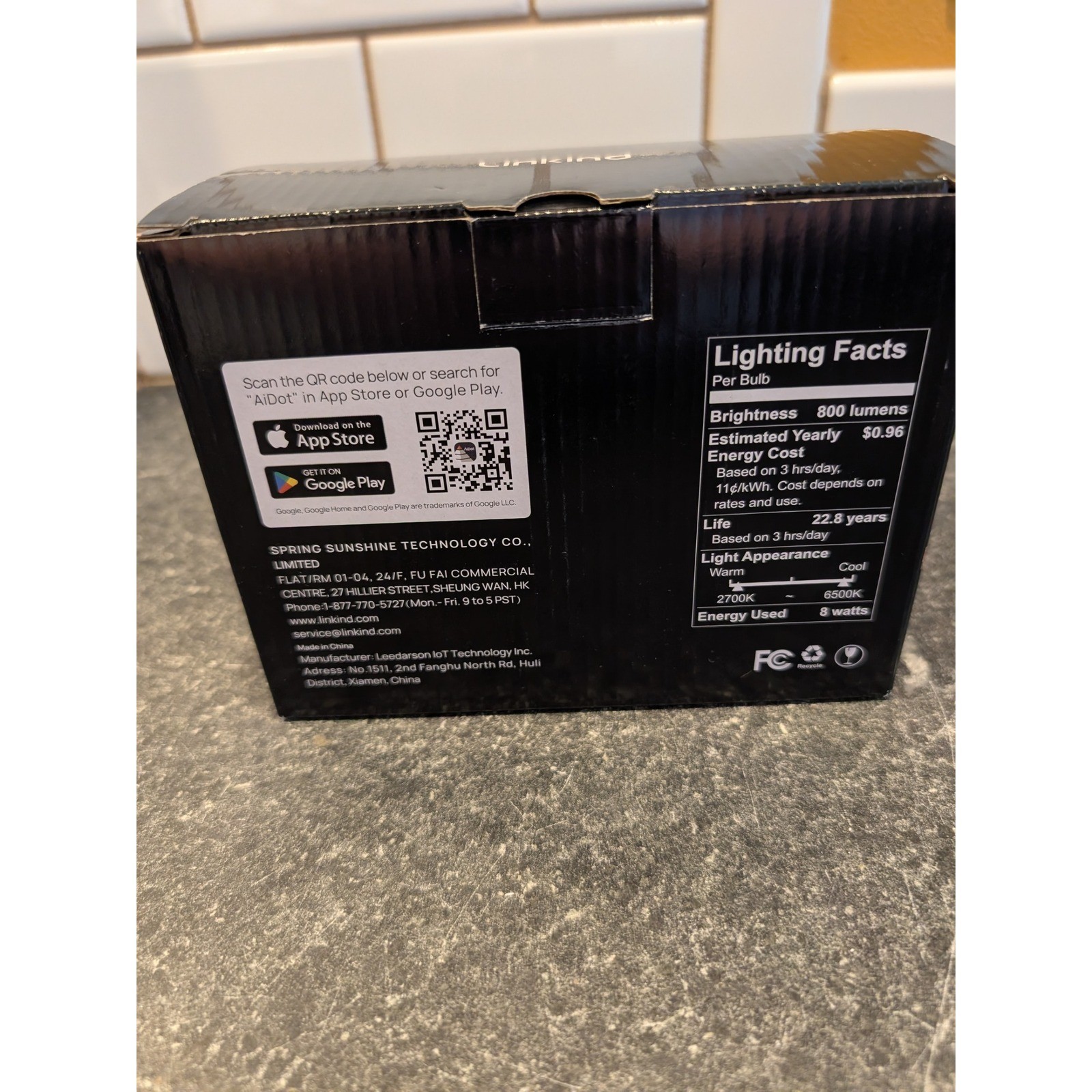 Linkind Smart Filament Bulb G25 CCT 2pk Tunable White LED Matter Alexa Google gallery