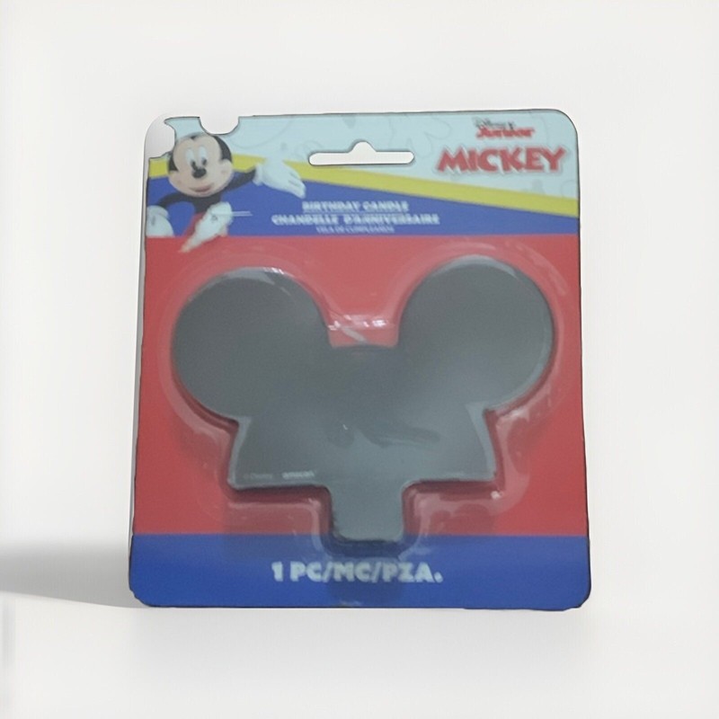 Disney Junior Mickey Mouse Ears Birthday Cake/Cupcake Candle. Party Supplies gallery